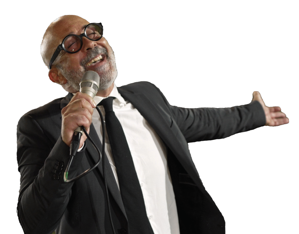 Salvo Samaritano, leader di Sarabanda, Wedding Band attiva in Sicilia e sul territorio nazionale.