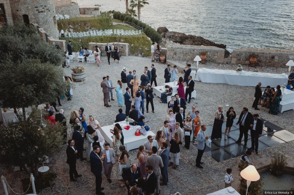 Aperitivo al matrimonio di Cecilia e Sung Jae. Foto di Erica La Venuta