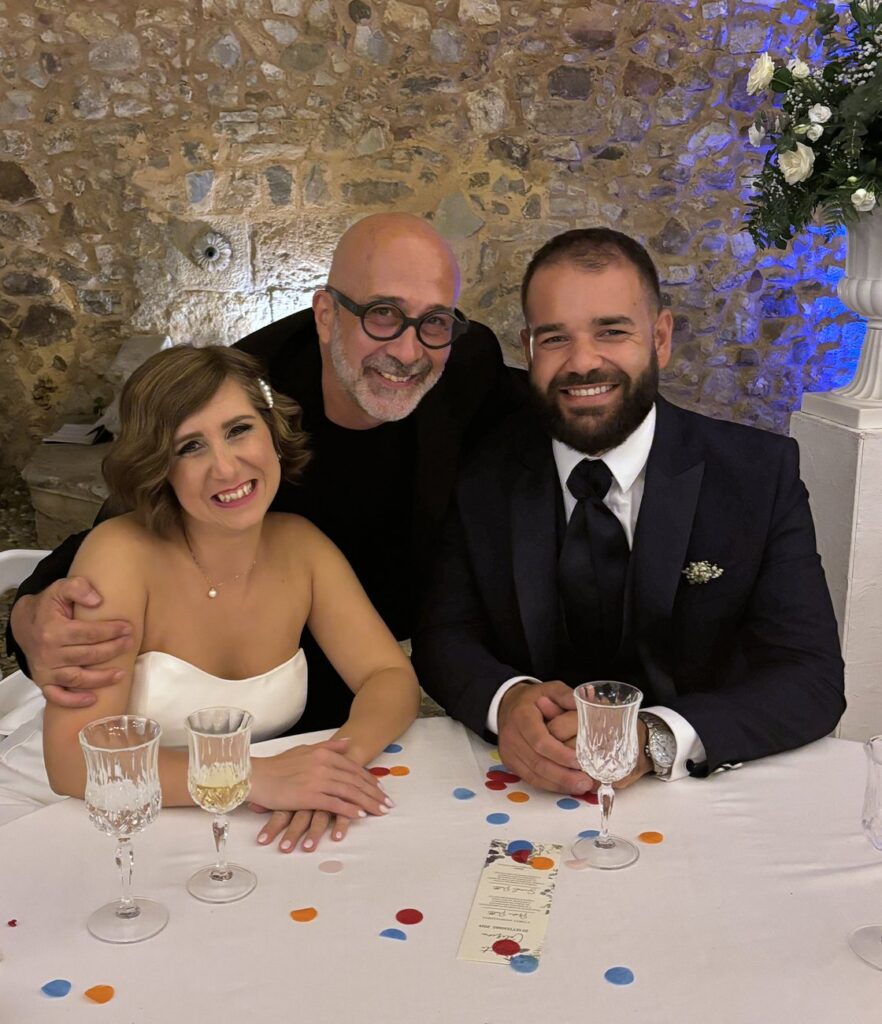 Caterina e Roberto, sposi al Castello Lanza di Branciforte a Trabia