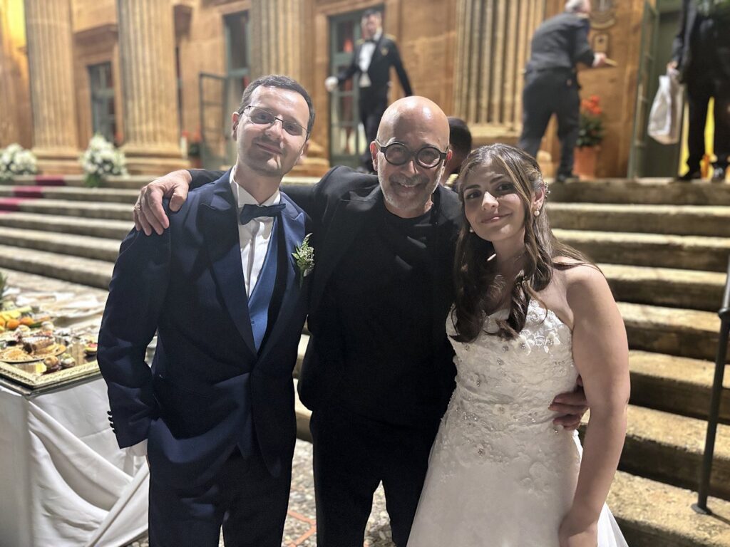 Giulia e Stefano, matrimonio a Palazzo Villarosa di Bagheria