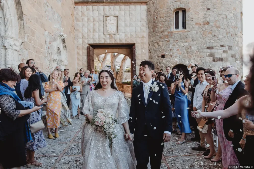 Ingresso sposi, Castello Lanza Branciforte. Foto di Erica La Venuta