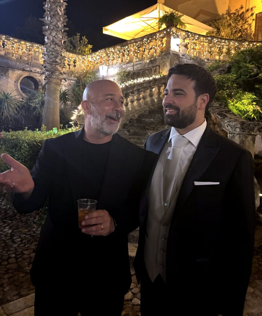 Salvo discute con Salvo a Villa Cordova (Palermo)