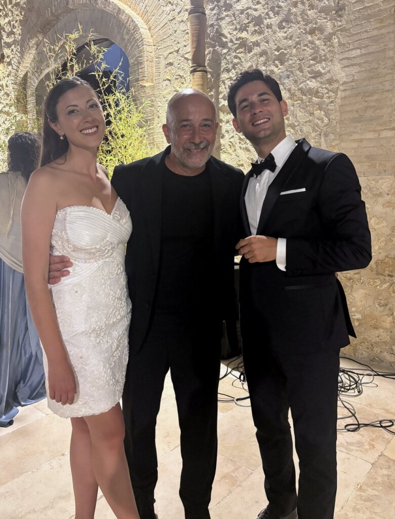 Castello Ducale Colonna di Joppolo Giancaxio, Serena ed Alessandro sposi