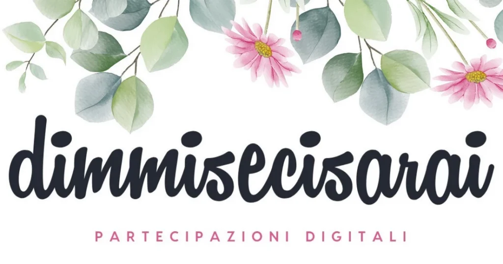 Logo dimmisecisarai.it promozione sarabanda