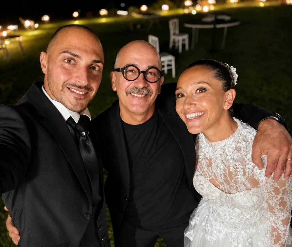 Umberto e Mariandrè con Sarabanda a Villa Athena, Agrigento, a un passo dalla Valle dei Templi