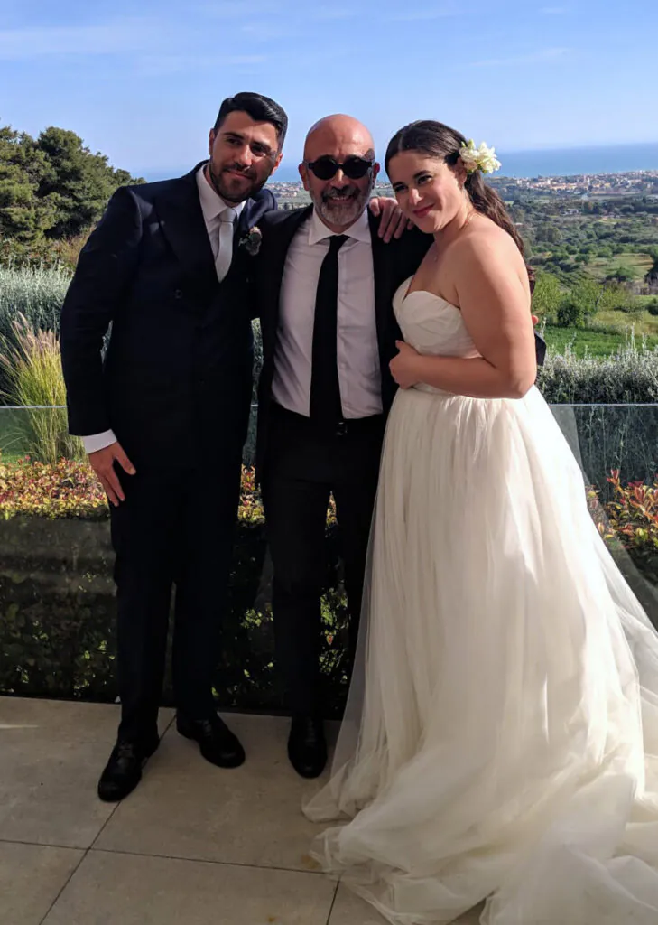 Giuseppe ed Enza, sposi all'Akropolis di Agrigento