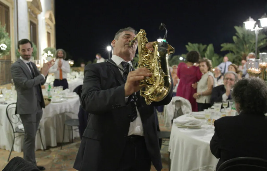 Sax tenore a Villa Ramacca (Bagheria)